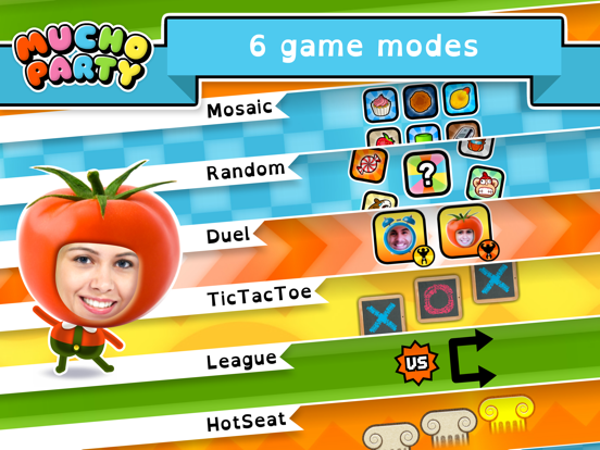 Mucho Party iPad app afbeelding 3