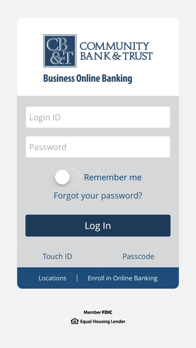 Community Bank – Business Screenshot
