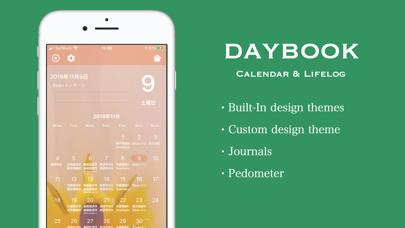 daybook. Screenshot