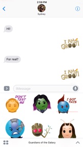 Marvel’s Guardians Stickers screenshot