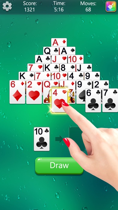 Screenshot #1 pour Pyramid Solitaire Fun