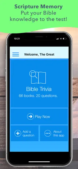 Game screenshot Bible Trivia Game Quiz mod apk