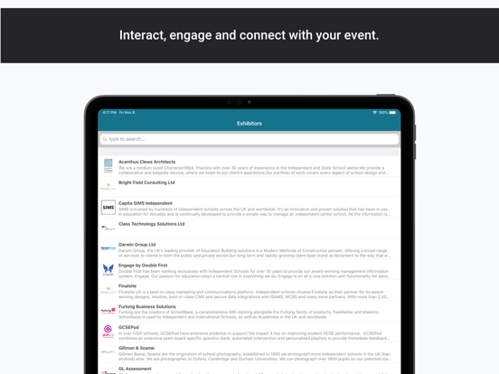 Screenshot #6 pour GSA Conferences & Events