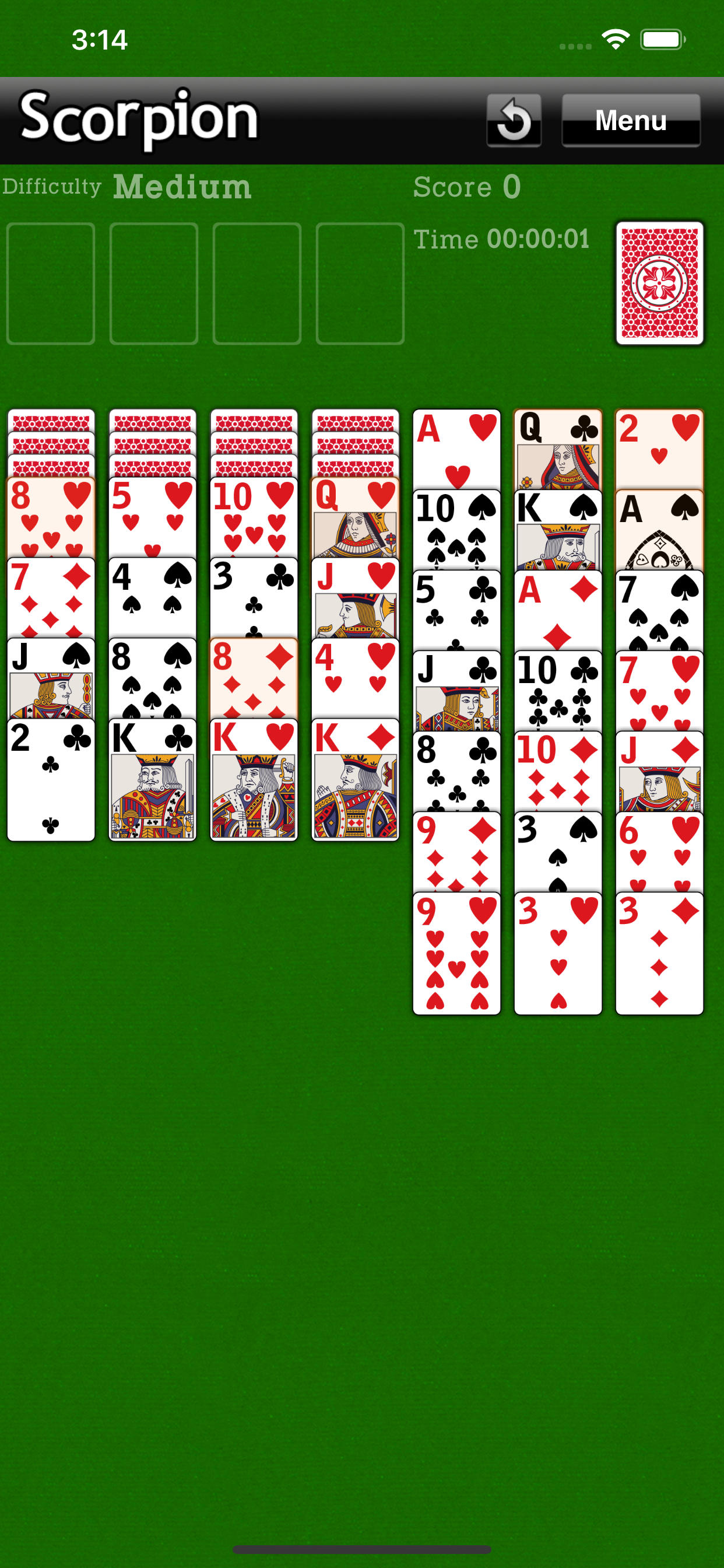 The Scorpion Solitaire