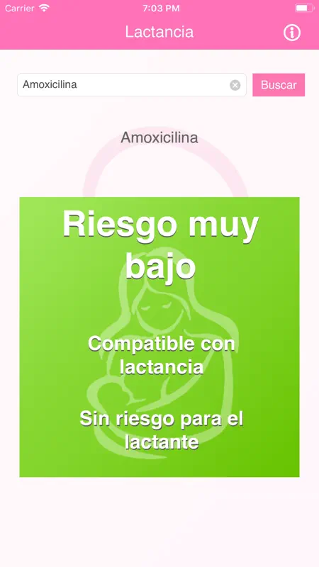 Lactancia Materna Segura screenshot 1 of 4
