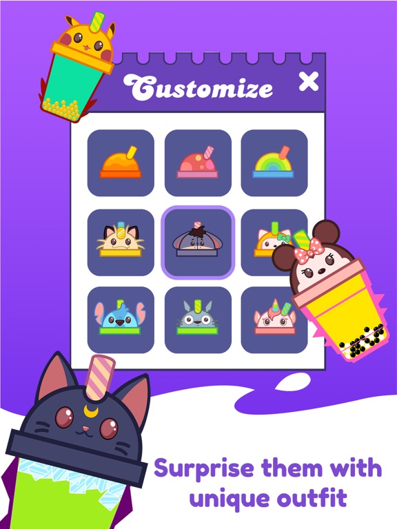 Bubble Milk Tea Shop iPad screenshot