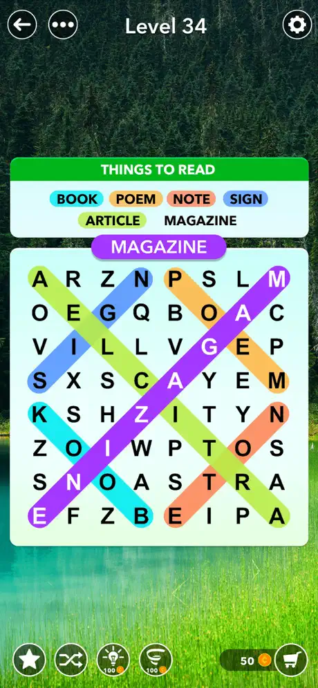 Word Search Puzzle - Classic