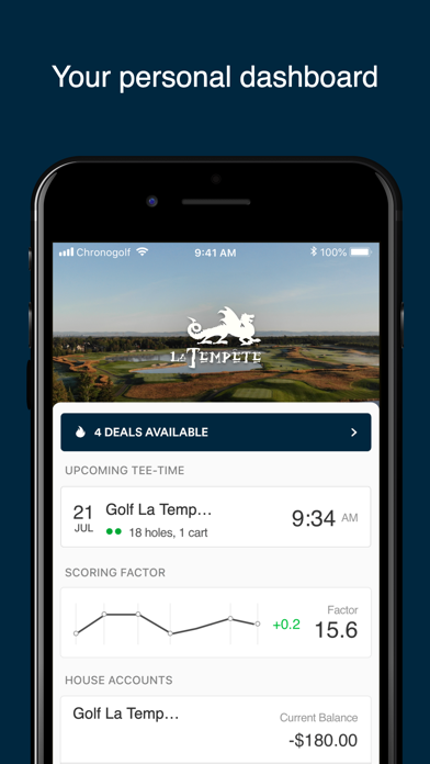 Club de golf La Tempête Screenshot