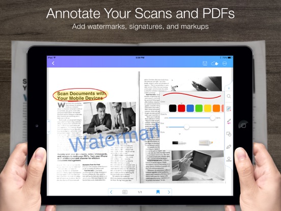Pocket Scanner Ultimate iPad app afbeelding 5