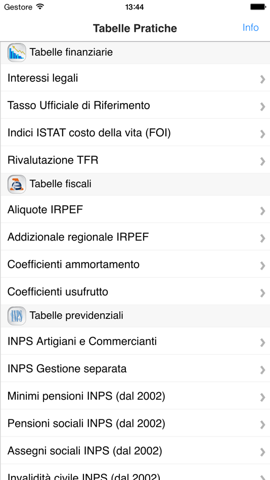 #2. Tabelle Pratiche (iOS) 由: Vincenzo Boiano