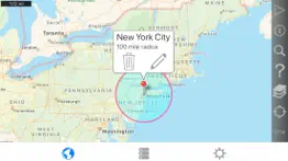 radius on map full version iphone screenshot 1