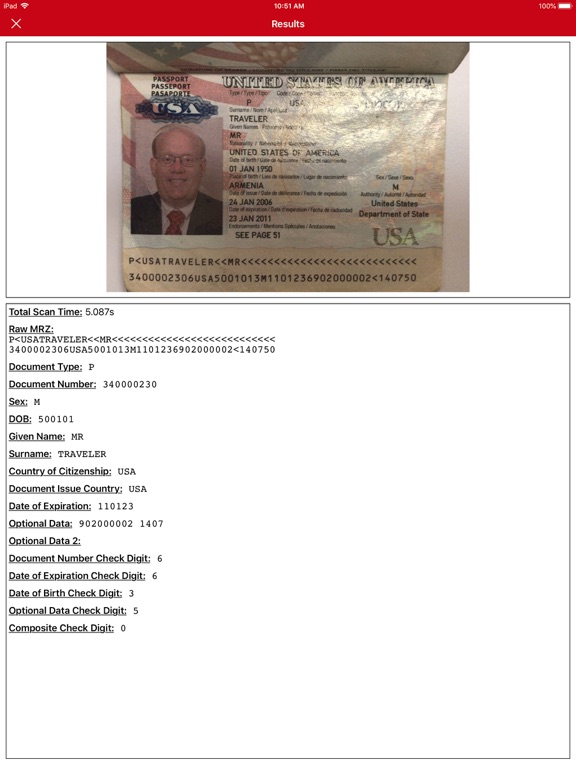 Screenshot #6 pour Xavier MRZ Scanner