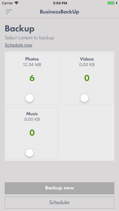 Screenshot #3 pour Business Backup