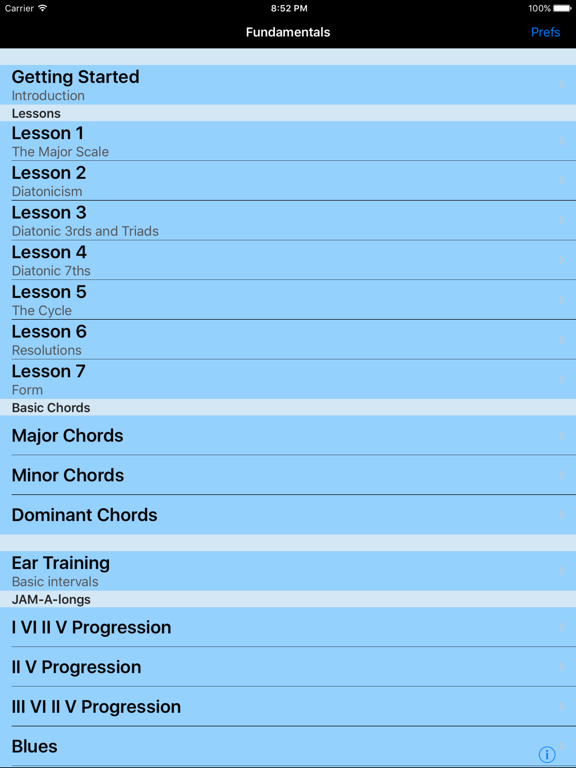 Screenshot #4 pour iImprov - Fundamentals