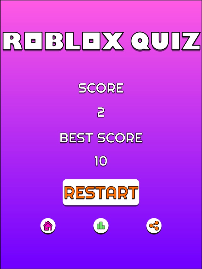 Quizes for Roblox Robux on the App Store