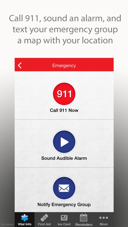 Vital EDU In case of Emergency