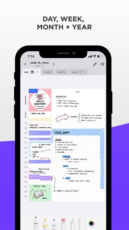 Pencil Planner & Calendar Pro screenshot-3
