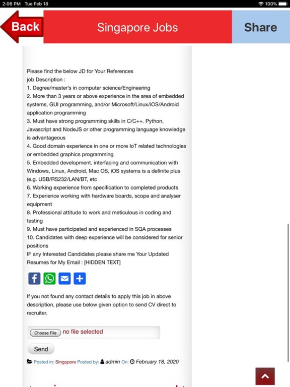Screenshot #6 pour Singapore Jobs