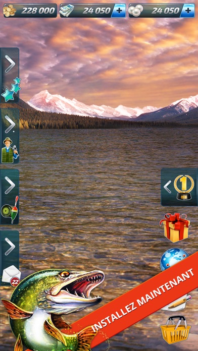 Screenshot #3 pour Let's Fish: Jeux de Pêche 2020