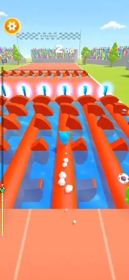 Game screenshot Tough Race 3D apk