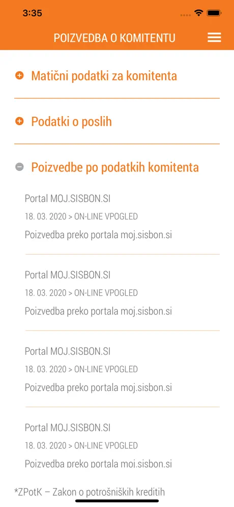 Moj SISBON