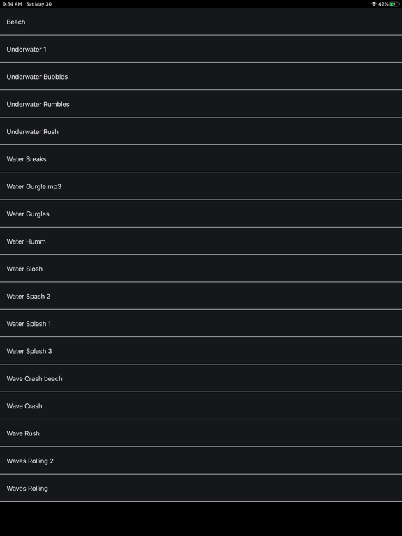 Screenshot #5 pour Wave Sounds for Relaxation