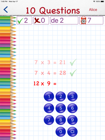 Fun Times Table screenshot 4