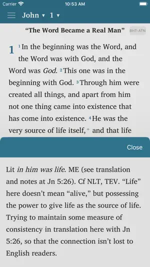 Blessed Hope Translation screenshot 2