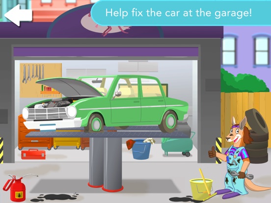 Big City Vehicles for Kids iPad screenshot 6 - Education app