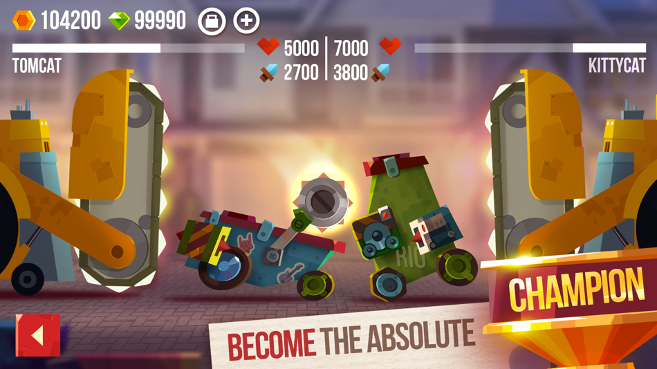 #5. CATS: Crash Arena Turbo Stars (iOS) 来自: Nazara Publishing