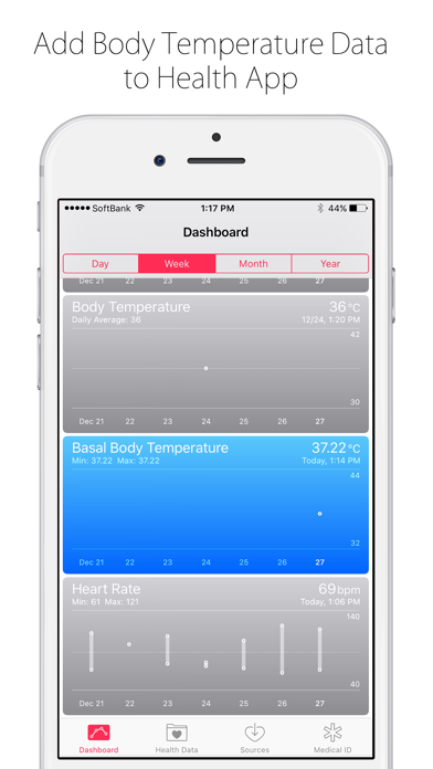 Screenshot #2 for ThermoWatch+ for Watch