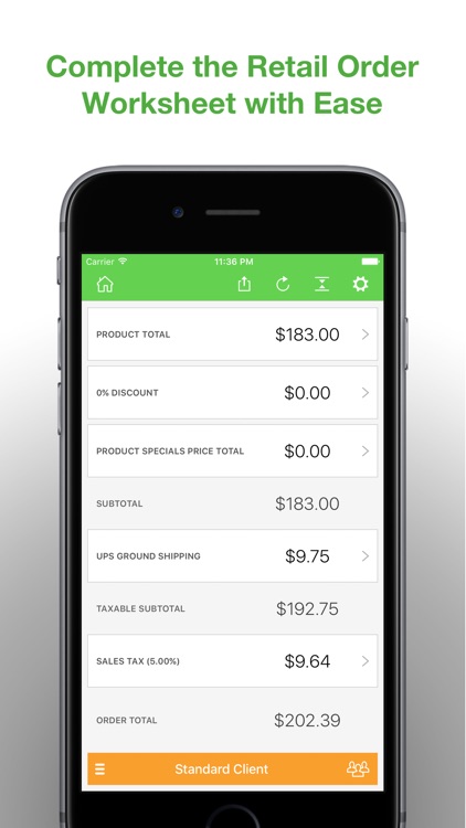 Order Calculator