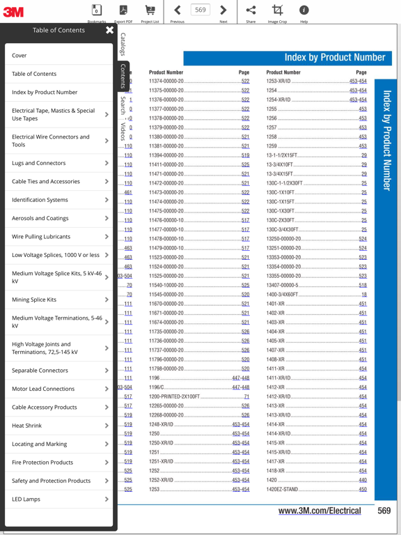 3M Electrical iPad screenshot 4 - Shopping app