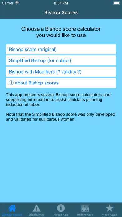 Screenshot #1 pour Bishop Scores