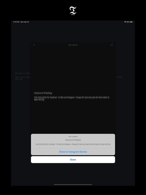 Screenshot #6 pour Text Gang - Text Style Editor