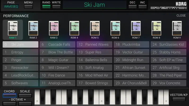 KORG iWAVESTATION screenshot 5 of 5