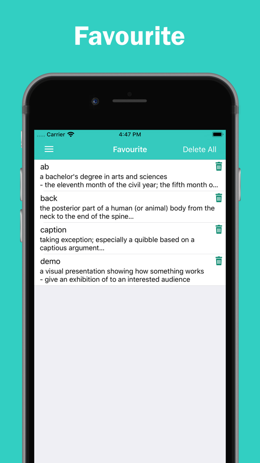 #5. English Dictionary Offline Pre (iOS) 由: Piyush Parsaniya