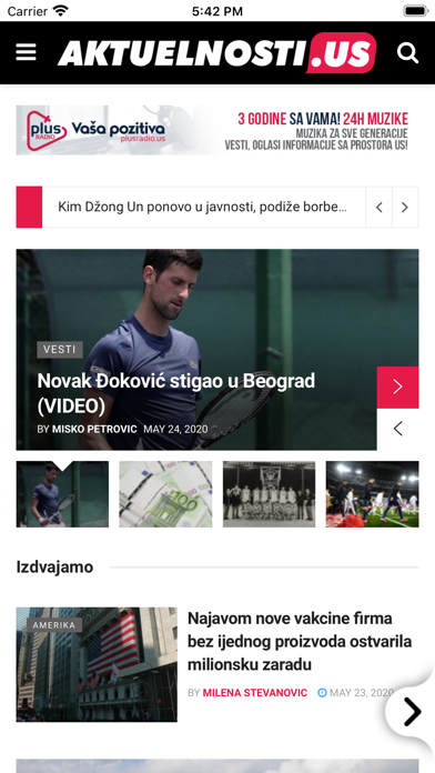 Screenshot #1 pour Aktuelnosti