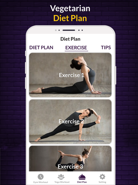 Gym workout - Gym trainer iPad screenshot 4 - Health & Fitness app