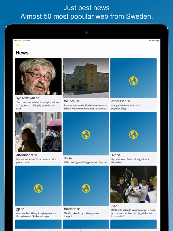 Screenshot #4 pour News se