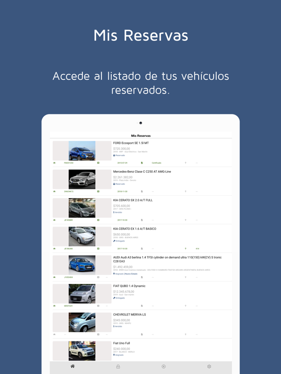 Pilot Stock iPad screenshot