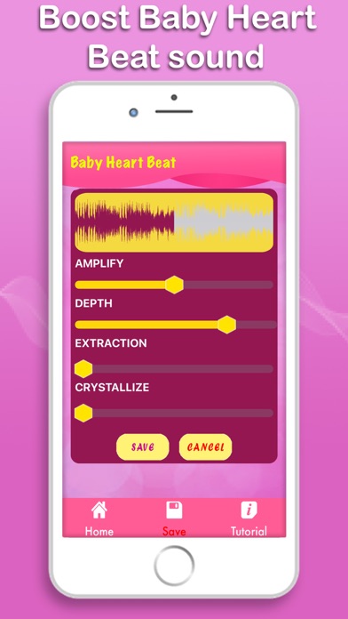 Baby Heartbeat Sound Listener screenshot 4