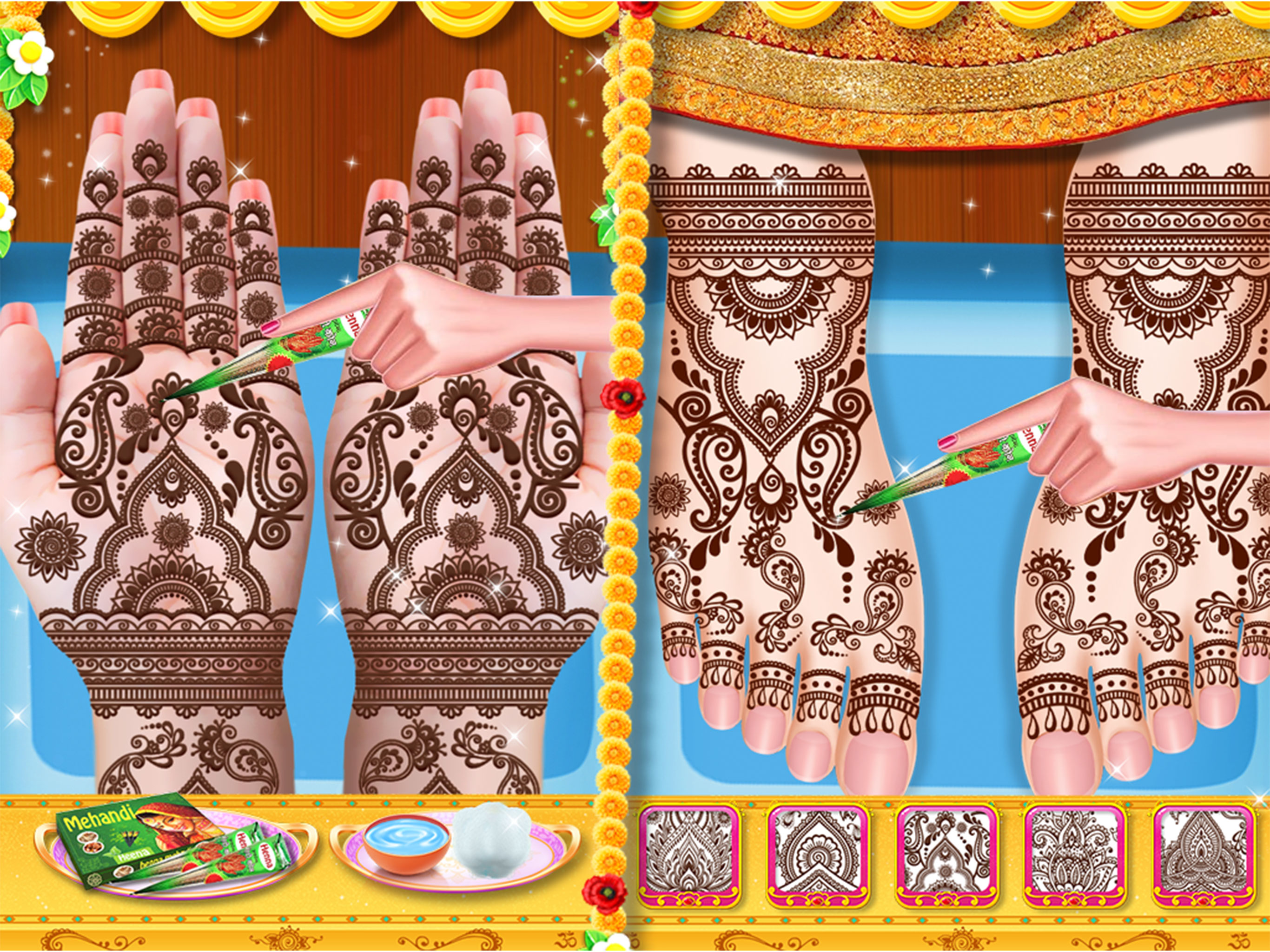 Indian Wedding Bride Salon