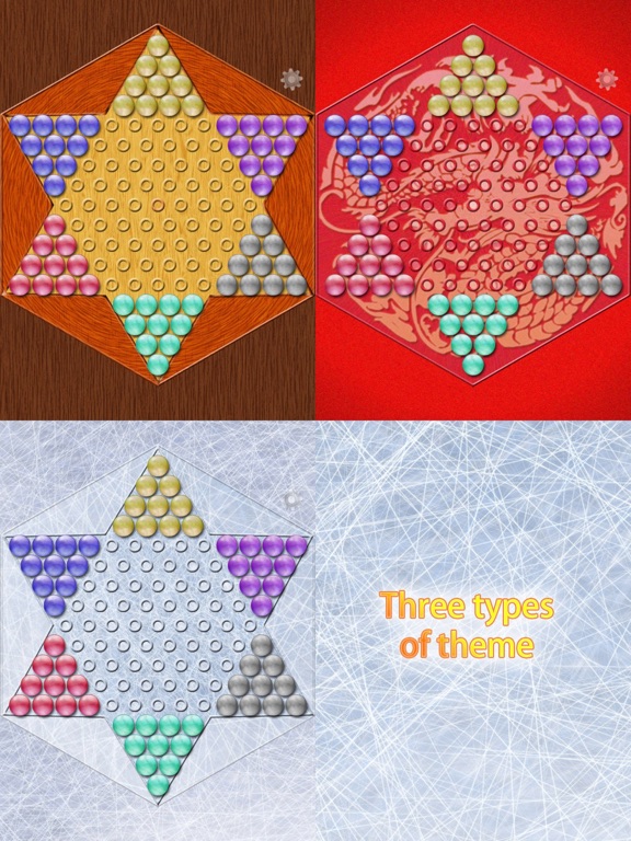 Realistic Chinese Checkers Screenshots