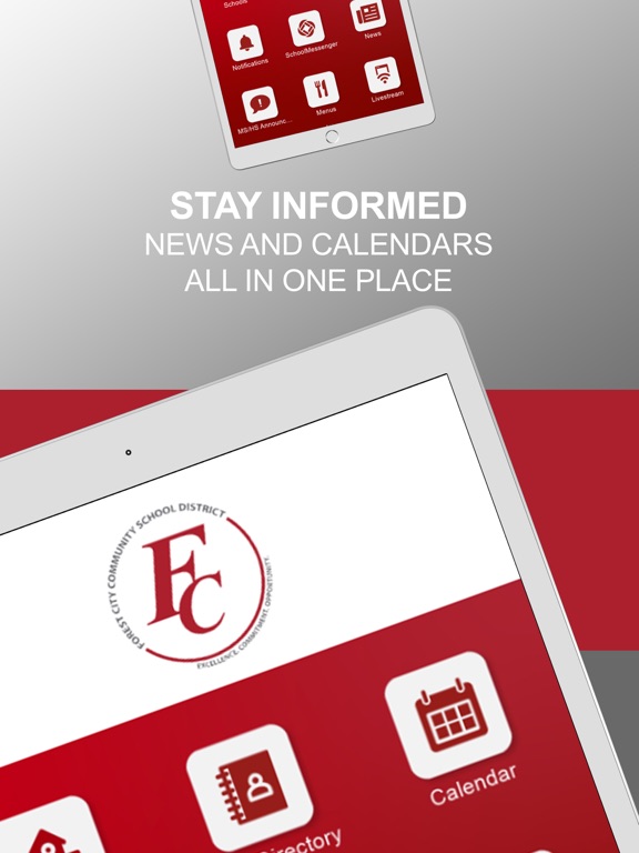 Forest City CSD iPad screenshot 2 - Education app