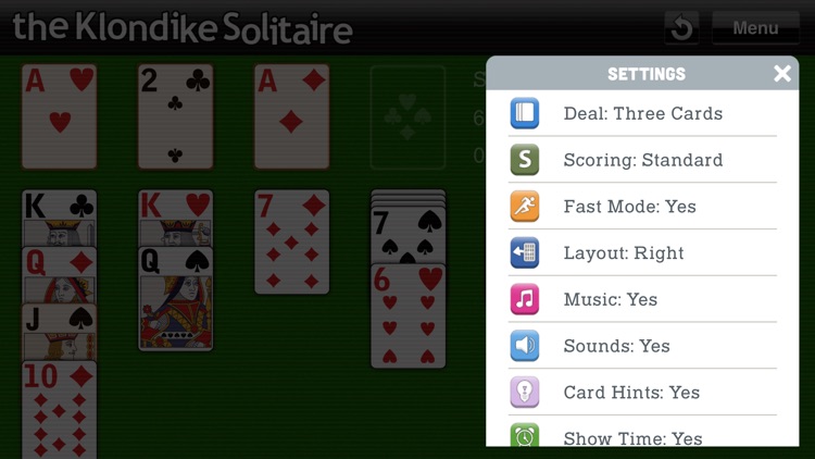 The Klondike Solitaire