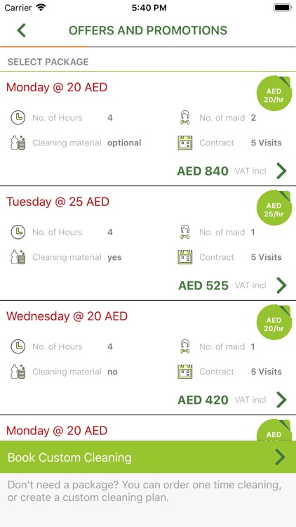 Offer Maids screenshot-3