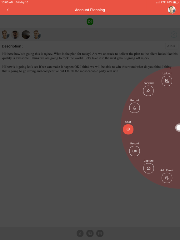 OnePgr Meet for Video Calls iPad screenshot 3 - Business app