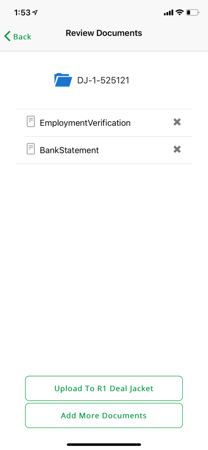 RouteOne Document Capture