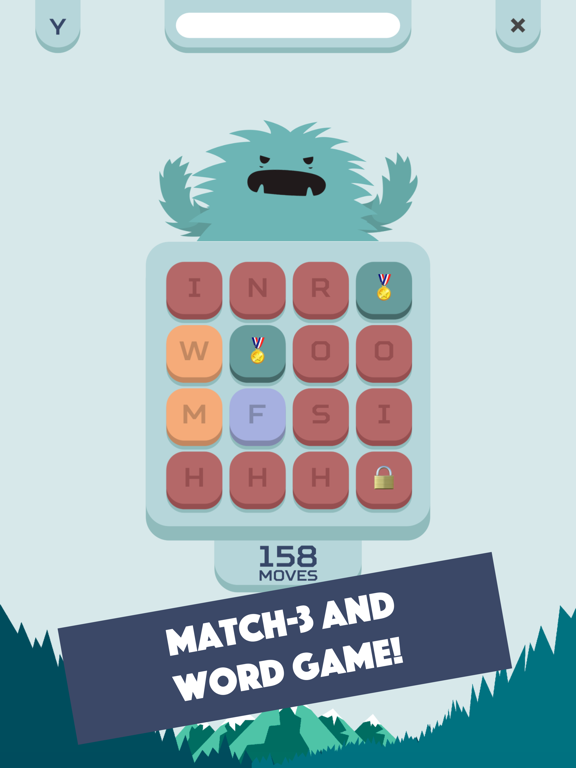 Screenshot #6 pour Monsters VS. Words: match-3